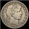 Image 1 : 1912-S Barber Half Dollar NICELY CIRCULATED NICELY CIRCULATED
