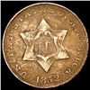 Image 1 : 1852 Silver Three Cent LIGHTLY CIRCULATED