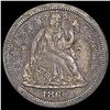 Image 1 : 1866-S Seated Liberty Dime CLOSELY UNCIRCULATED CLOSELY UNCIRCULATED