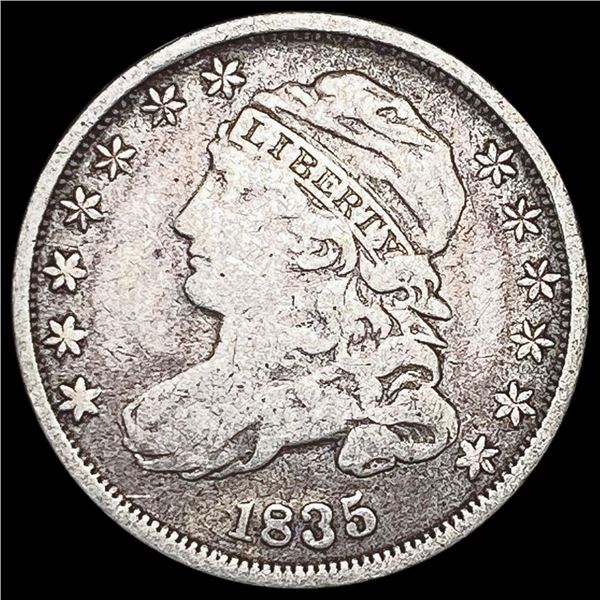 1835 Capped Bust Dime NICELY CIRCULATED NICELY CIRCULATED