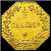 Image 2 : 1880 California Gold 1/2 Dollar Token UNCIRCULATED UNCIRCULATED