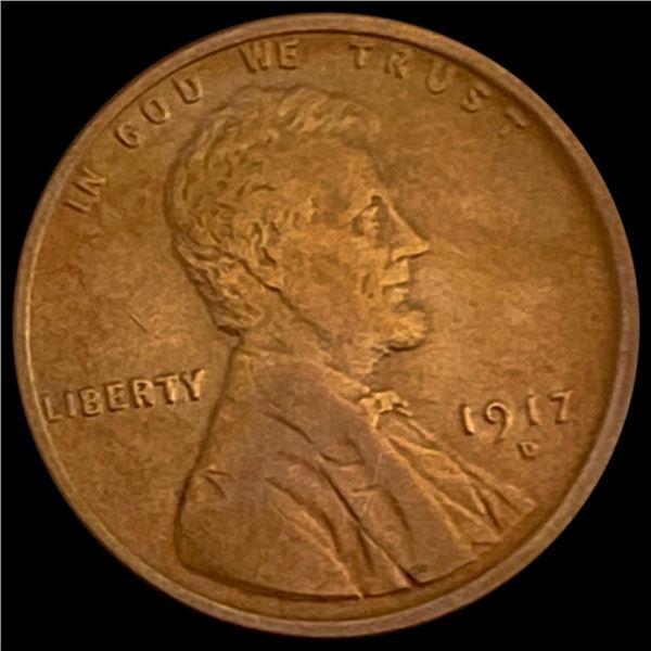 1917-D Lincoln Wheat Cent UNCIRCULATED UNCIRCULATED