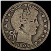 Image 1 : 1895-D Barber Half Dollar NICELY CIRCULATED NICELY CIRCULATED