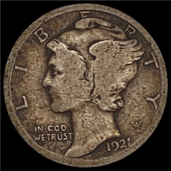 1921 Mercury Dime NICELY CIRCULATED NICELY CIRCULATED