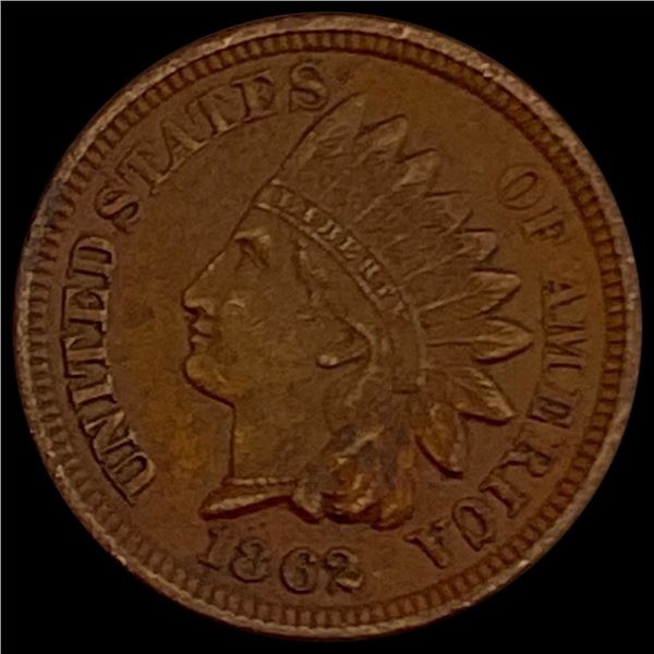 1862 Indian Head Cent CLOSELY UNCIRCULATED CLOSELY UNCIRCULATED