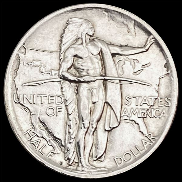 1925-S Oregon Trail Half Dollar GEM BU