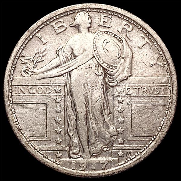 1917 Standing Liberty Quarter LIGHTLY CIRCULATED