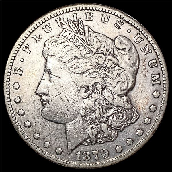 1879-CC Morgan Silver Dollar LIGHTLY CIRCULATED