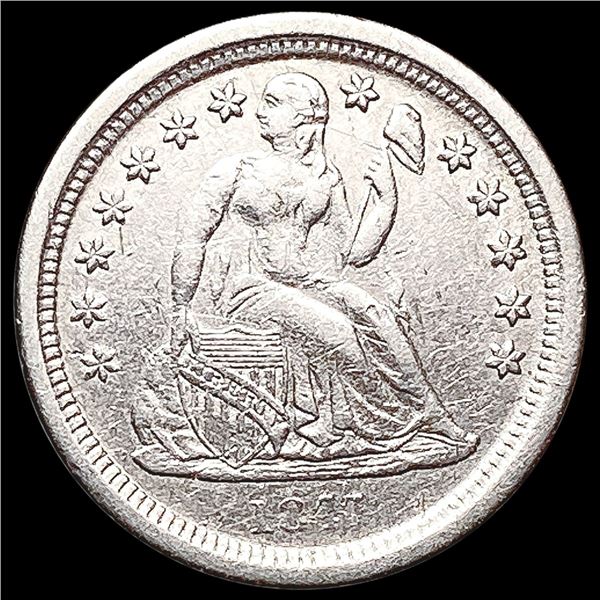 1841-O Seated Liberty Dime NEARLY UNCIRCULATED