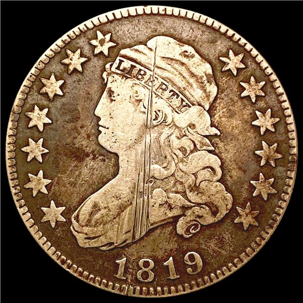 1819 Capped Bust Quarter LIGHTLY CIRCULATED