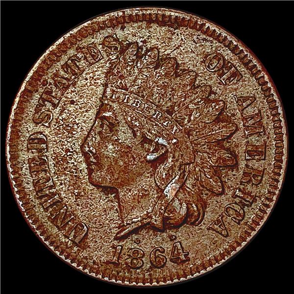 1864-L Indian Head Cent CLOSELY UNCIRCULATED