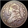 Image 1 : 1825 Capped Bust Quarter NICELY CIRCULATED