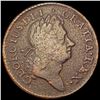 1723 Wood's Hibernia Token NICELY CIRCULATED