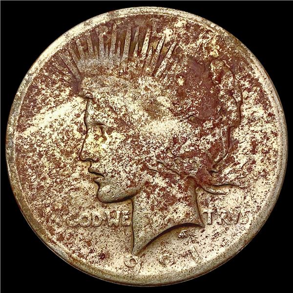 1921 Silver Peace Dollar LIGHTLY CIRCULATED