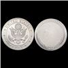 Image 2 : [2] 1oz Silver Rounds GEM PROOF