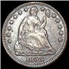 1858/58 Inv. Dt. Seated Liberty Half Dime CHOICE AU