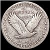Image 2 : 1927-S Standing Liberty Quarter NICELY CIRCULATED