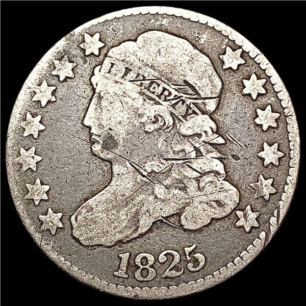 1825 Capped Bust Dime NICELY CIRCULATED