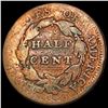 Image 2 : 1811 Classic Head Half Cent NICELY CIRCULATED