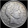 1902 Barber Half Dollar LIGHTLY CIRCULATED