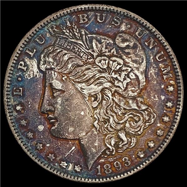 1893 Morgan Dollar NEARLY UNCIRCULATED NEARLY UNCIRCULATED