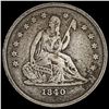 1840-O Seated Liberty Quarter NICELY CIRCULATED NICELY CIRCULATED