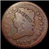 Image 1 : 1812 Classic Head Large Cent NICELY CIRCULATED