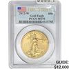 Image 1 : 2012-W $50 American Gold Eagle 1OZ PCGS MS70