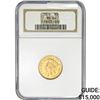 Image 1 : 1878 $3 Gold Piece NGC MS64