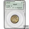 1913 Buffalo Nickel PCGS MS65