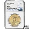 Image 1 : 2022 $50 American Gold Eagle 1OZ NGC MS70