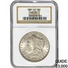 Image 1 : 1891-CC Morgan Silver Dollar NGC MS63