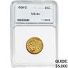 Image 1 : 1909-D $5 Gold Half Eagle NNC MS64