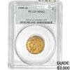 Image 1 : 1909-D $5 Gold Half Eagle PCGS MS62