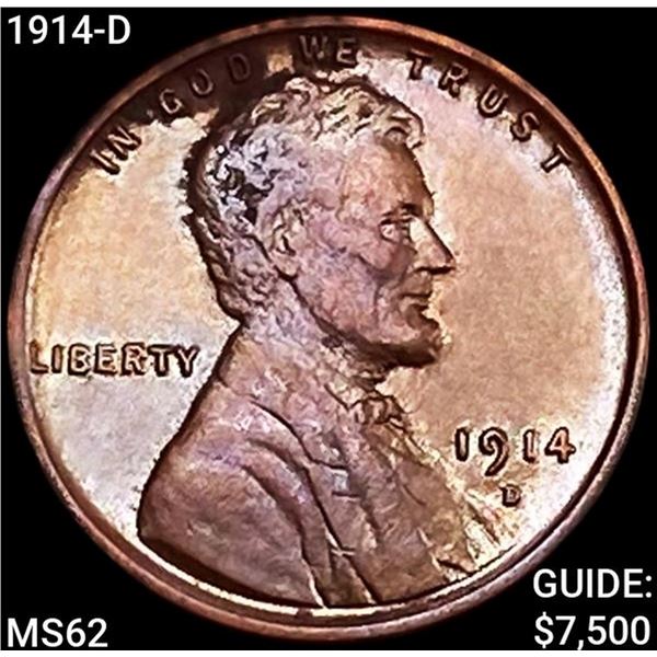 1914-D Wheat Cent UNCIRCULATED