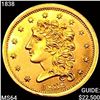 Image 1 : 1838 $2.50 Gold Quarter Eagle CHOICE BU