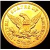 Image 2 : 1844 $2.50 Gold Quarter Eagle CHOICE BU