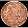 Image 2 : 1872-CC Seated Liberty Dime NEARLY UNCIRCULATED
