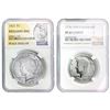Image 1 : 1923-1976 Gem Silver US Coin Lot [2 Coins] NGC BU/PF67 Cameo