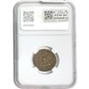 Image 2 : 1670 New Yorke in America 1/4 P [1 Coin] NGC VF25
