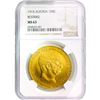 Image 1 : 1915 Austria Gold 100 Corona 0.9802oz NGC MS63 Restrike