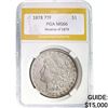 1878 7TF Morgan Dollar PGA MS66