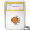 Image 1 : 1884 Indian Head Cent PGA MS63 RED