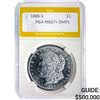 Image 1 : 1886-S Morgan Dollar PGA MS67+ DMPL