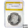 Image 1 : 1878-S Morgan Dollar PGA MS66 PL