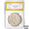 Image 1 : 1922 Peace Dollar PGA MS65