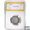 Image 1 : 1903 Barber Quarter PGA PR64
