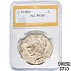 1934-D Peace Dollar PGA MS63
