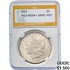 Image 1 : 1883 $1 Morgan Dollar PGA MS64+ DMPL
