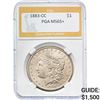 Image 1 : 1883-CC Morgan Dollar PGA MS65+